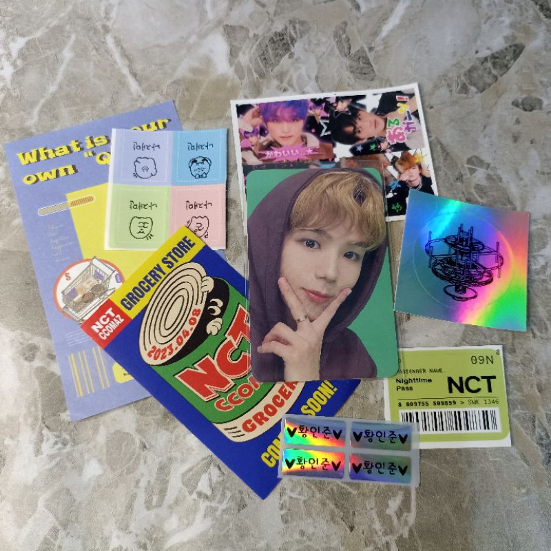 PHOTOCARD SHOTARO BINDER NCT HOME