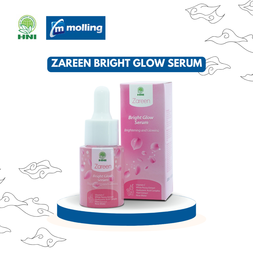 ZAREEN BRIGHT GLOW SERUM HNI HPAI - SERUM PENCERAH