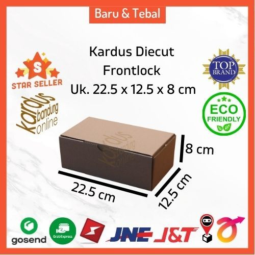 

Kardus Box Karton Kotak Dus Packing Makaroni Polos 22.5x12.5x8 Tipe Pizza