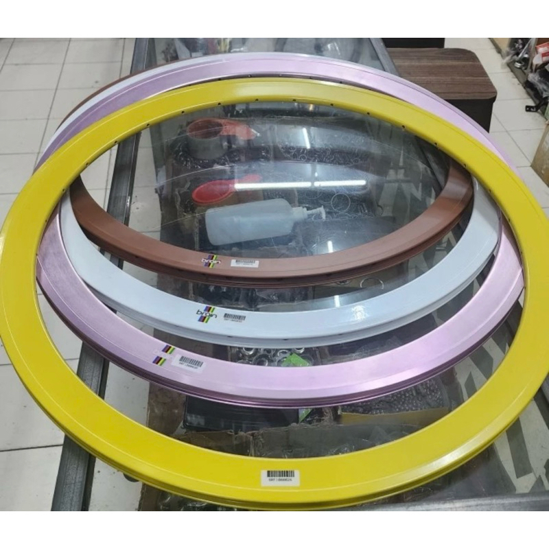 T. velg 700 c 40mm Brain Vuelta Taiwan  NON sambungan FIXIE ROADBIKE