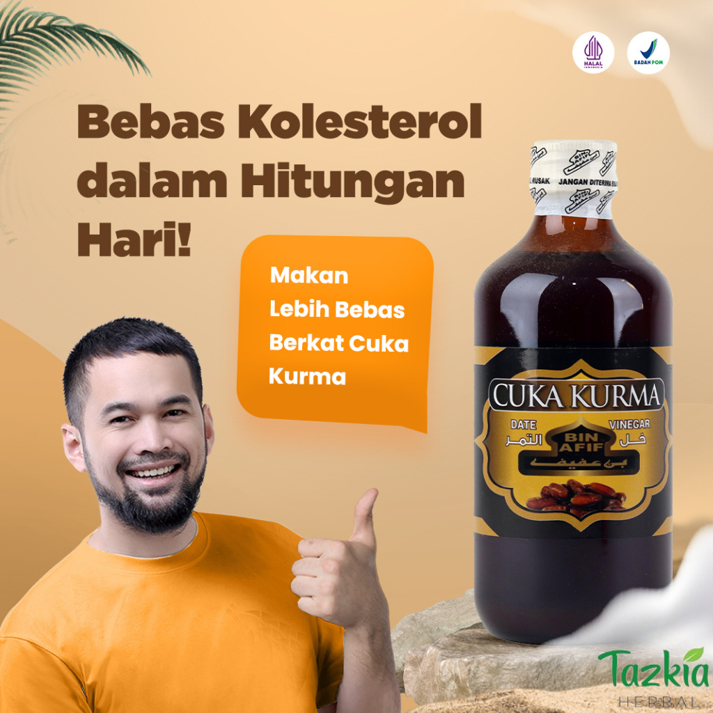 

Cuka Kurma Bin Afif Original Minuman Herbal 310ml