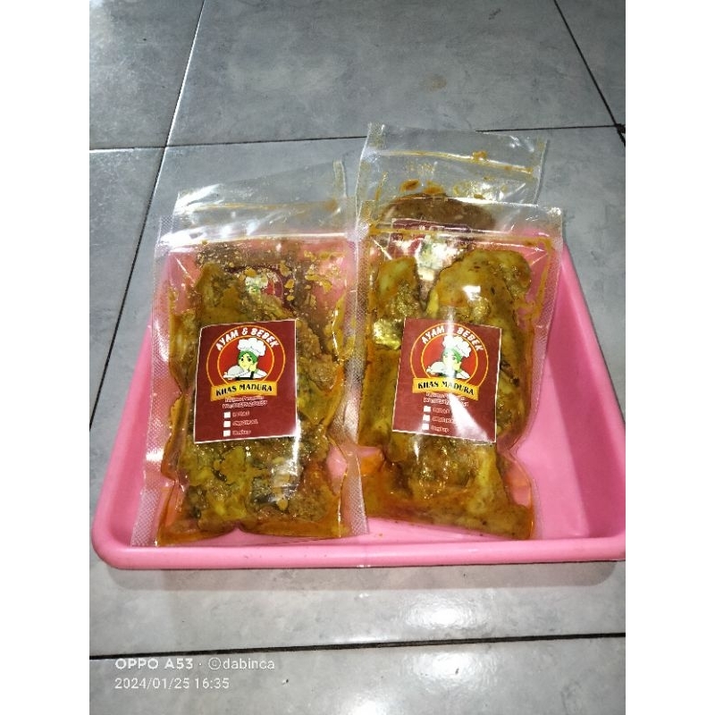 

Ayam Ungkep Kemasan 250gr