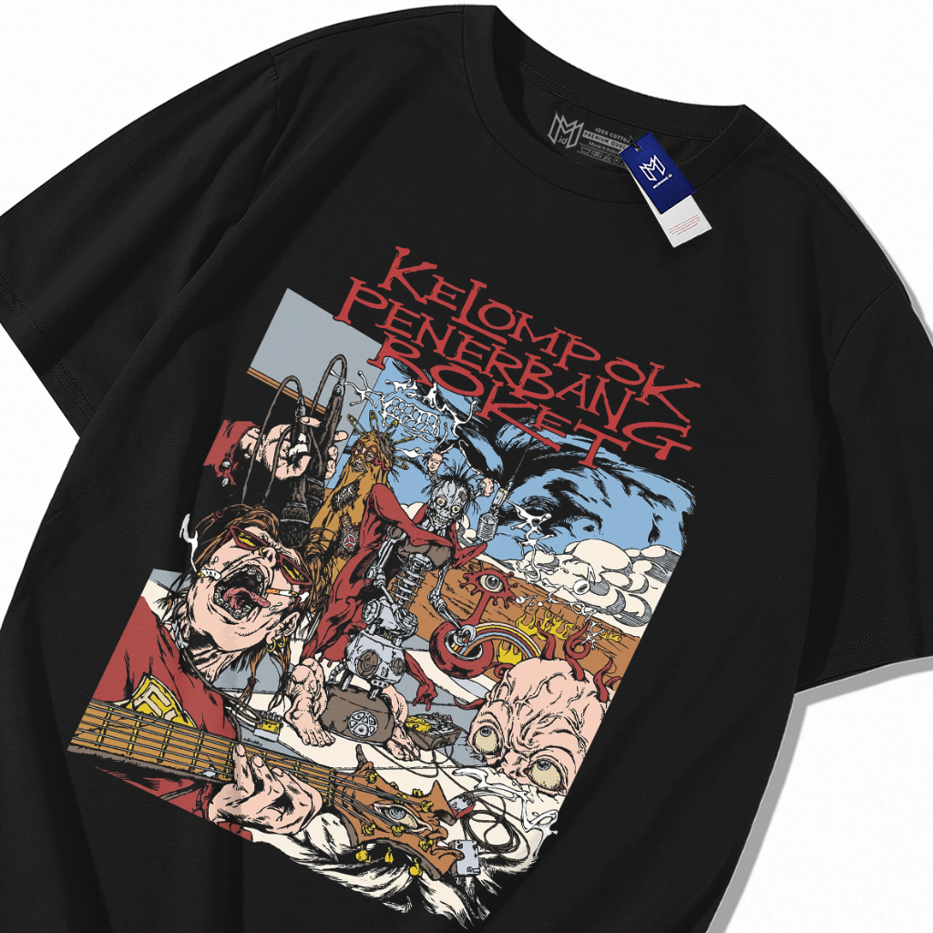 T-shirt Kelompok Penerbang Roket - HURUHARA | KPR