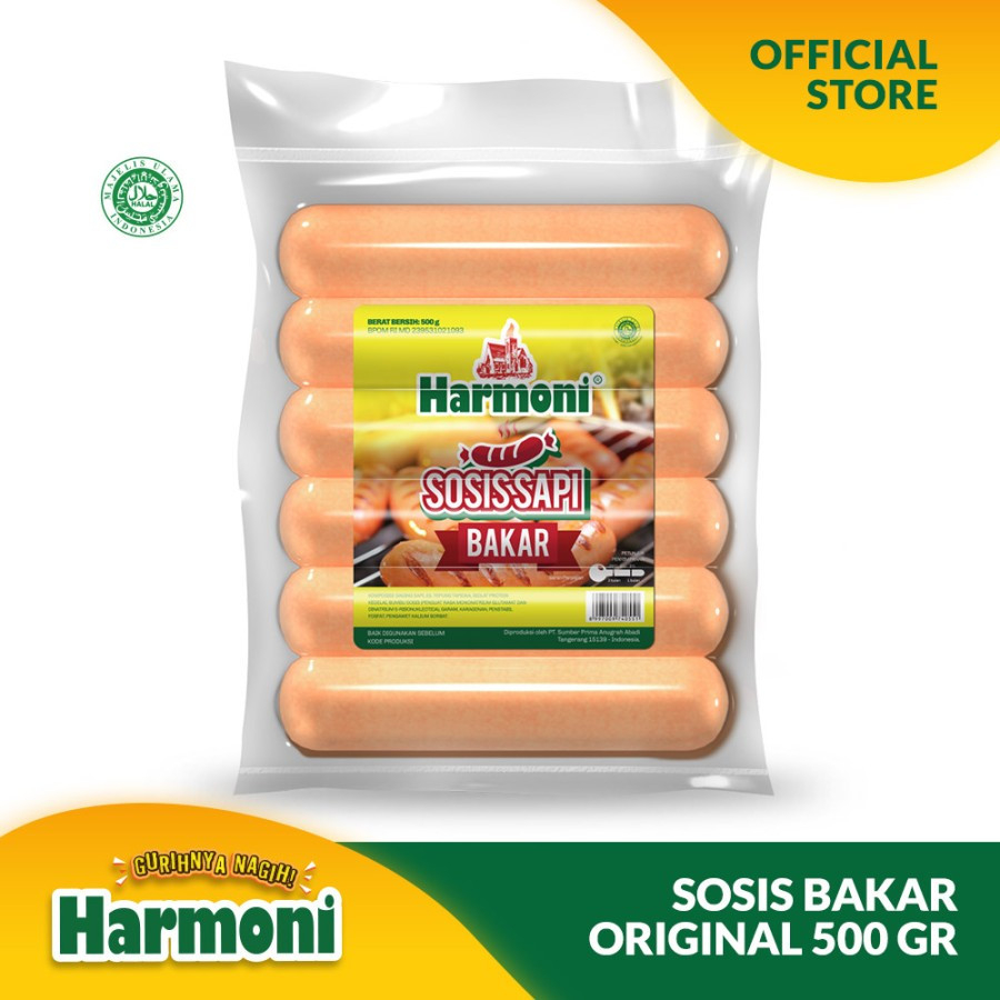 Harmoni Sosis Sapi Bakar 450 gr isi 6