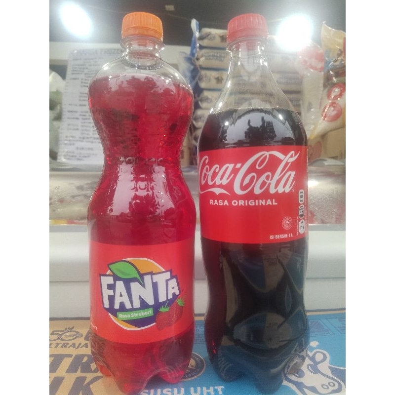 

FANTA COLA KEMASAN 1 LITER Perpcs