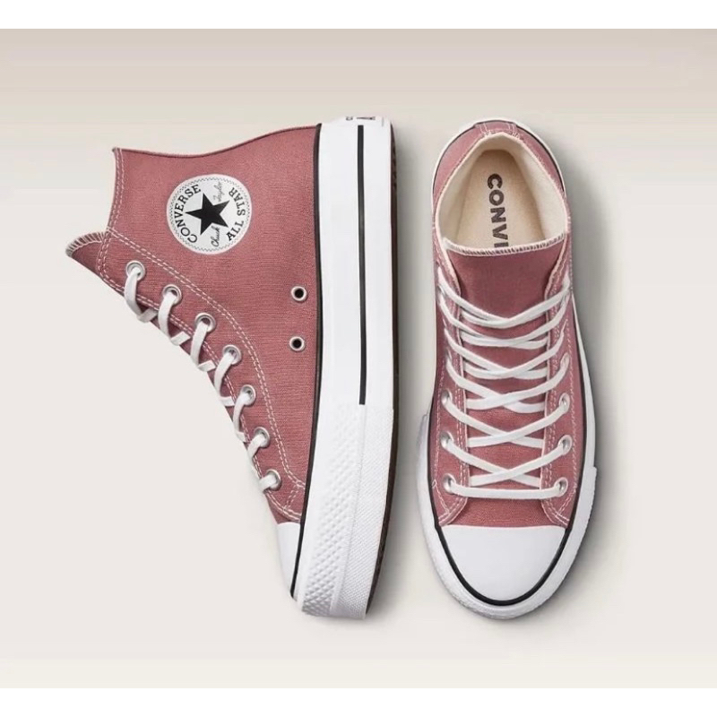 CONVERSE CHUCK TAYLOR ALL STAR LIFT HI PLATFORM SADDLE