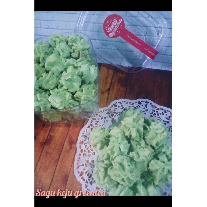 

Sagu keju/Sagu keju greentea/Sagu keju toples 800ml/Sagu keju lumer//Kue kering lebaran