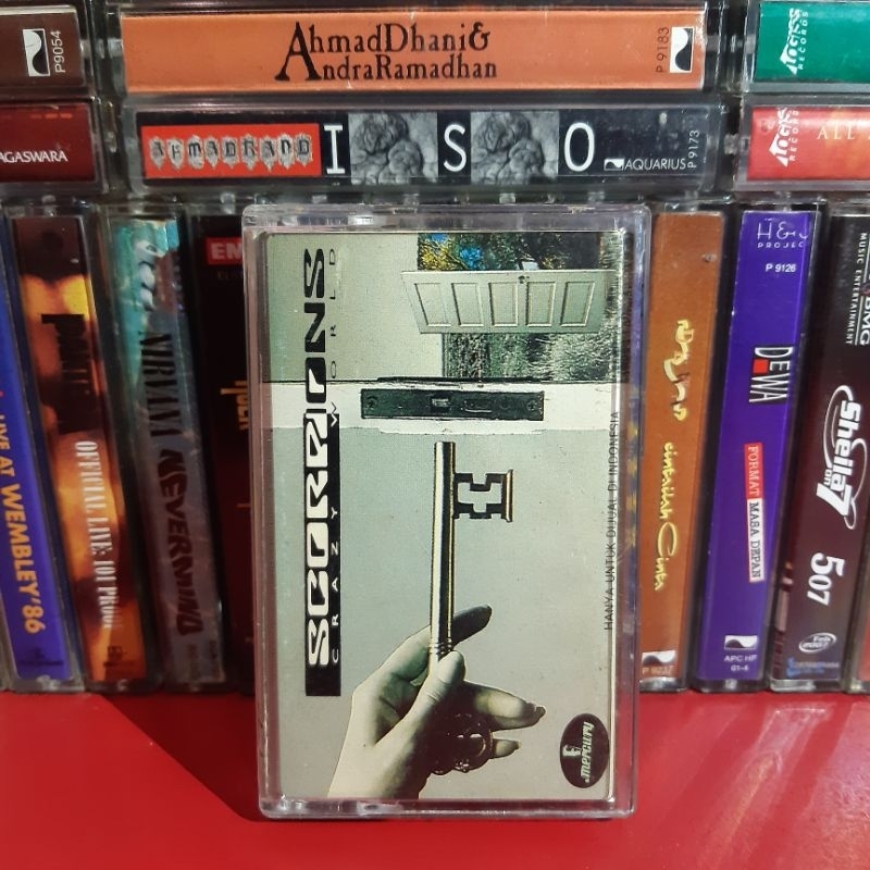 Kaset Pita Scorpions Scorpion Crazy World Wind Of Change Send Me An Angel