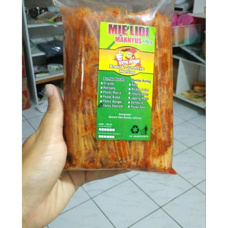 

MIE LIDI MAKYUS 150gram