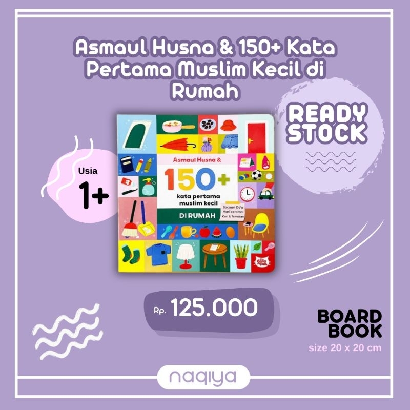 Asmaul Husna & 150+ Kata Pertama Muslim Kecil di Rumah