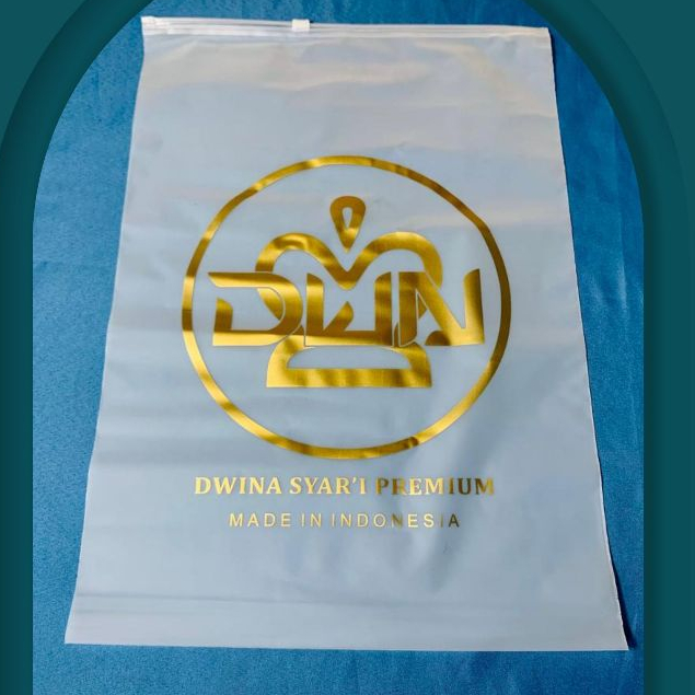 

zipper bag custom design / zipper bag hijab / plastik zipper pouch / 50pcs FREE DESIGN