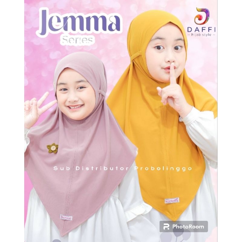 DAFFI HIJAB - BERGO JEMMA JILBAB ANAK DAFFI HIJAB