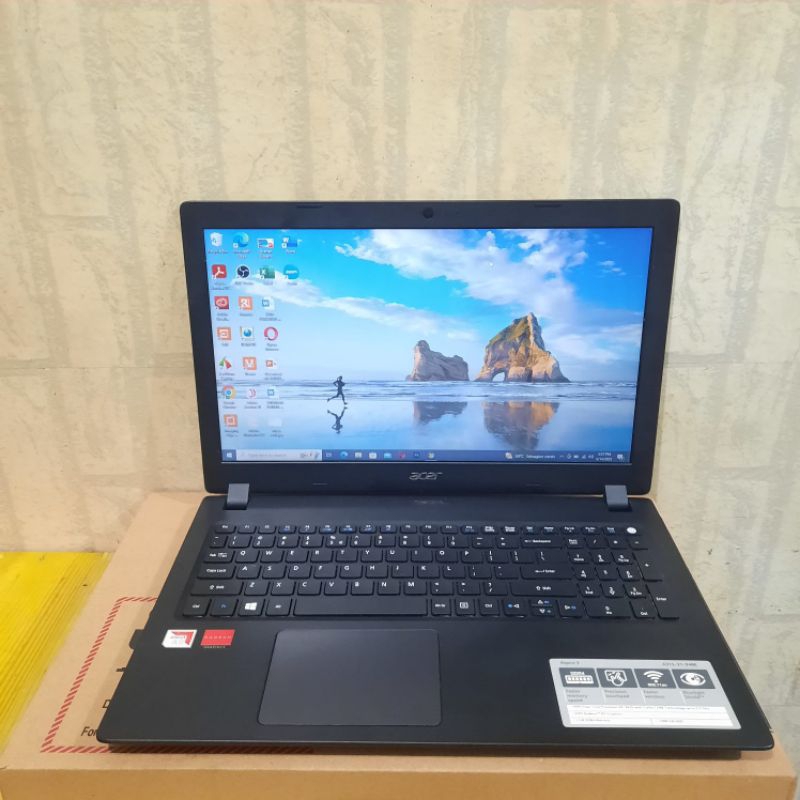 Laptop Acer Aspire 3 A315, Amd A9-9425, Ram 4Gb / 1Tb HDD, Gaming, Editing Super Ngebut, Seri Baru, 