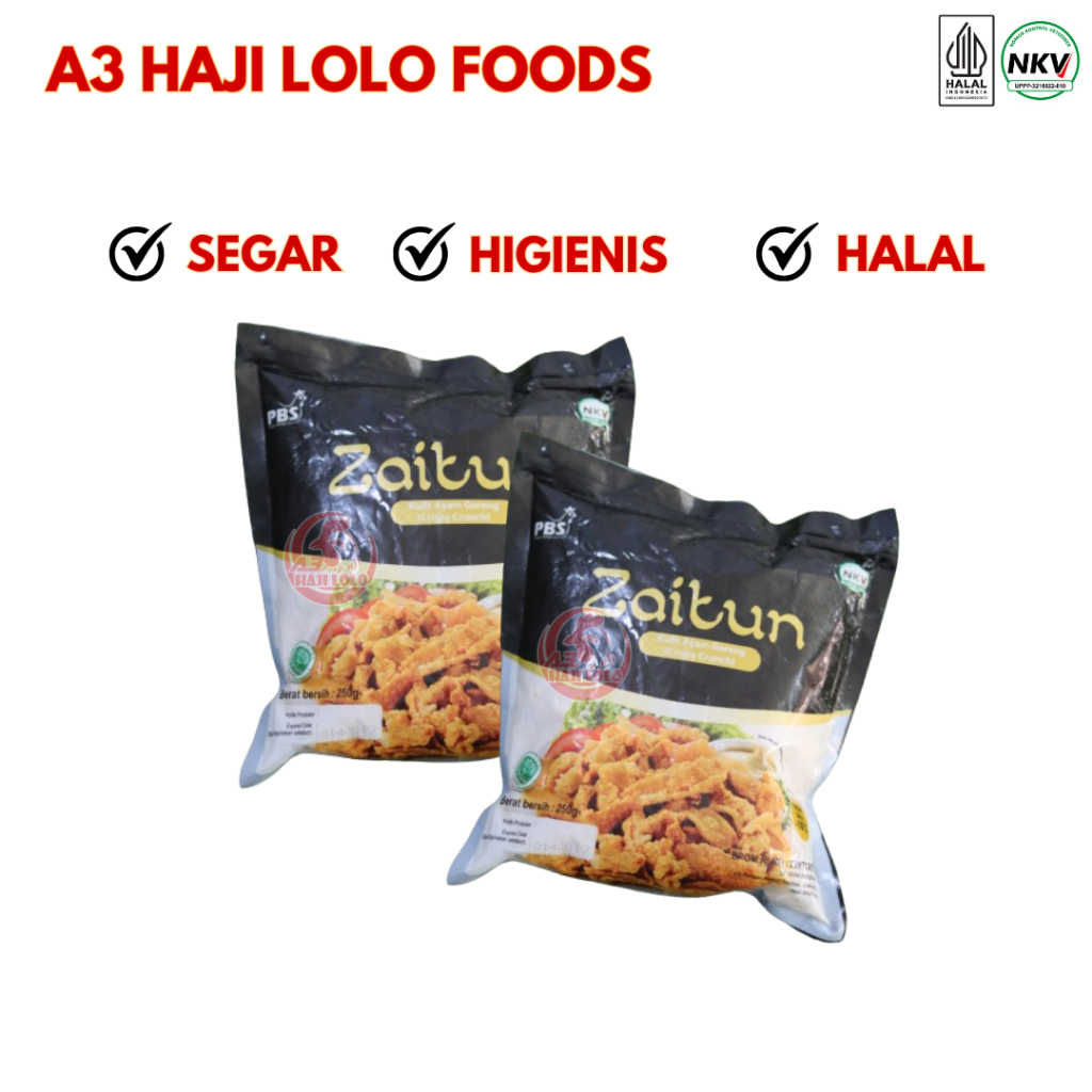 

Crispy Crunch Zaitun 250 Gr