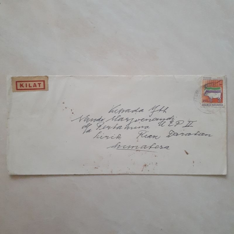 

Koleksi Surat Korespondensi Tahun 1989 - 1