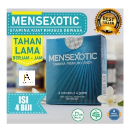 TERBARU Permen Stamina Pria Men | sexotic candy ORIGINAL ASLI isi 4