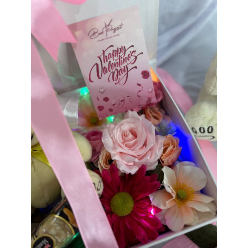 

BOX VALENTINE / HADIAH VALENTINE PINK / COKLAT VALENTINE