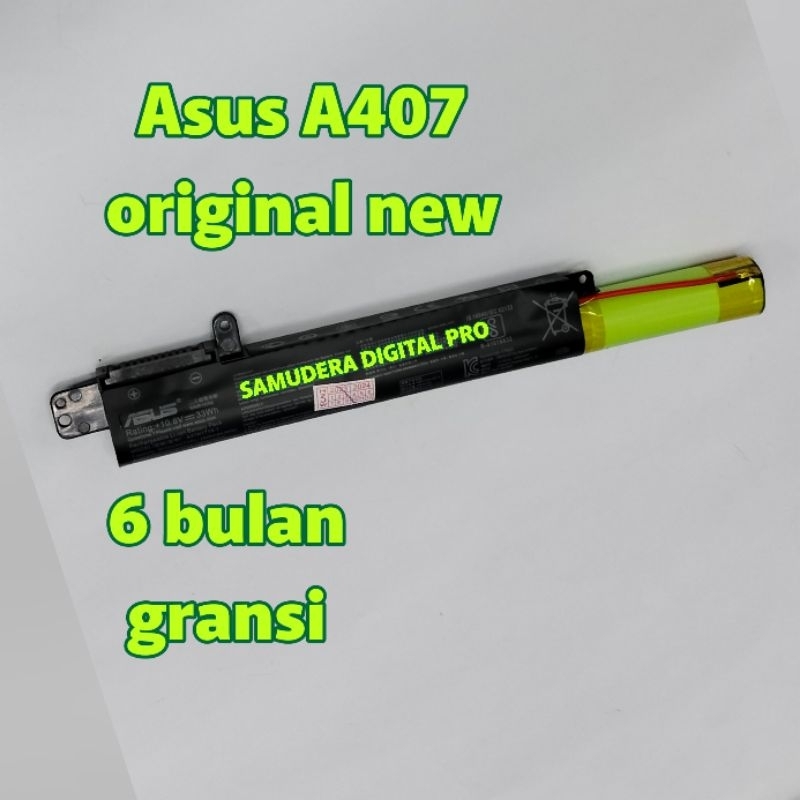 Baterai laptop asus A407 A407M A407U A31N1719 original