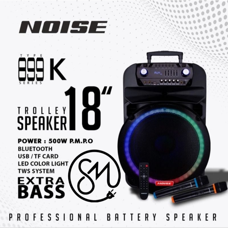 Speaker Bluetooth Portable Meeting Noise NS-899 K 18 inc inch 899K