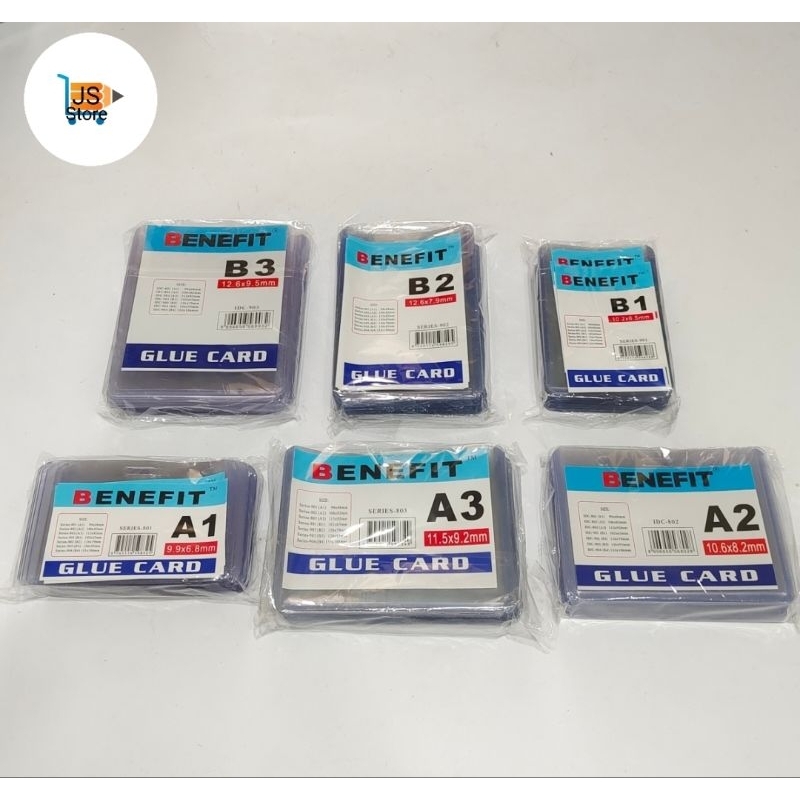 Tempat Case ID CARD / Mika ID Card / ID Card Holder / Name Tag Mika / Glue Card