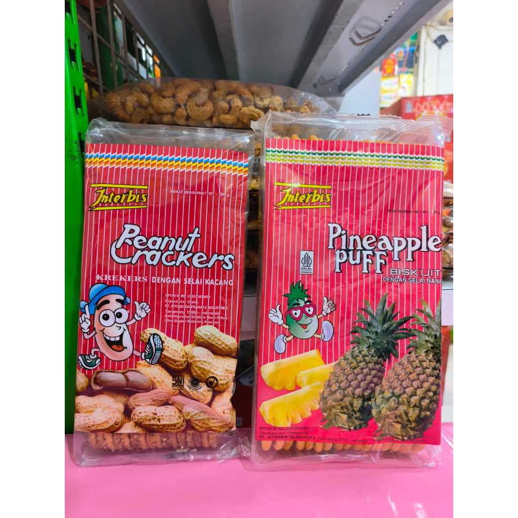 

INTERBIS PINEAPPLE PUFF / PEANUT PUFF 300gr