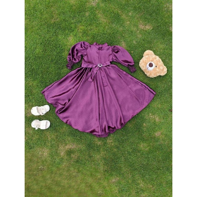 Gamis Nadira busana muslim anak perempuan