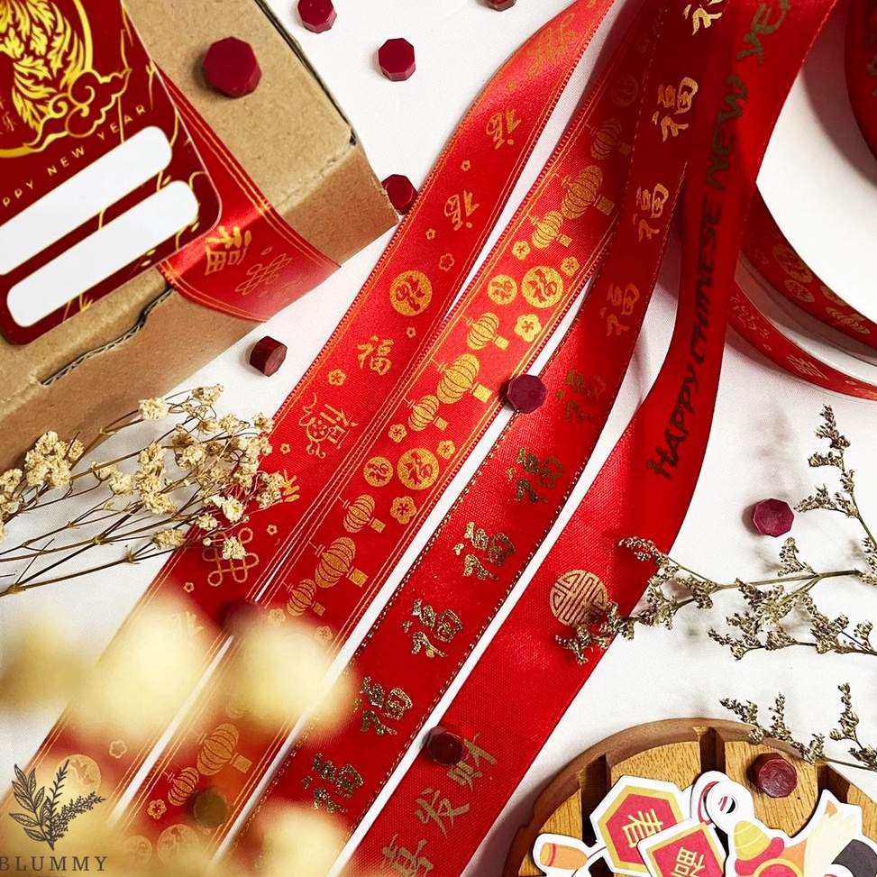 

Hemat Codeg5Gs Pita Imlek Edisi Chinese New Year CNY Ribbon Gong Xi Fa Cai Pita Packing Pita Hampers Chinese Cina Tahun Baru Cina