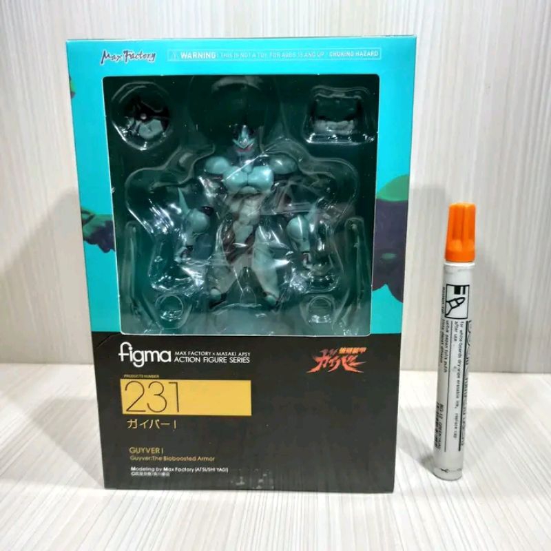 mainan action figure figma 231 Guyver I The Bioboosted Armor Guyver II F Action Figure Max Factoryre