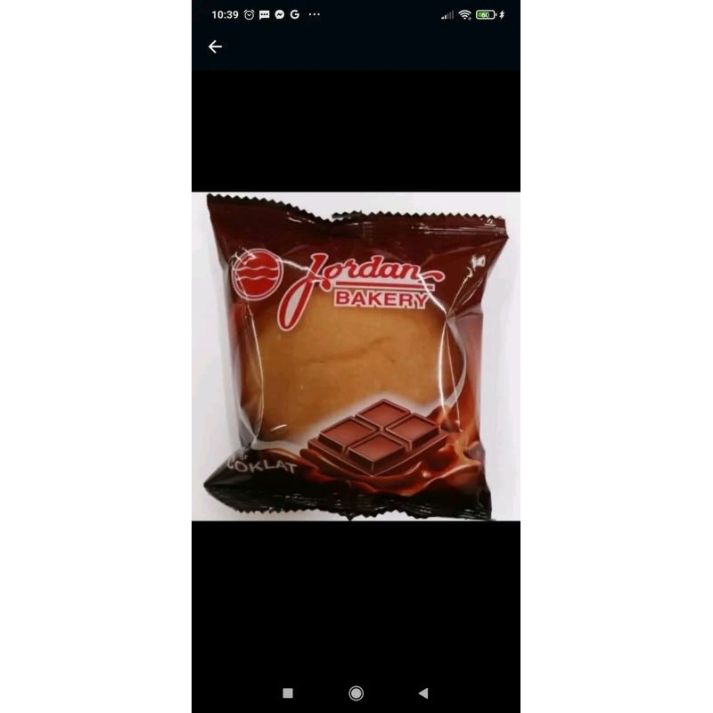 

roti Jordan coklat 1 ball isi 10 pcs Jordan bakery estetikfood