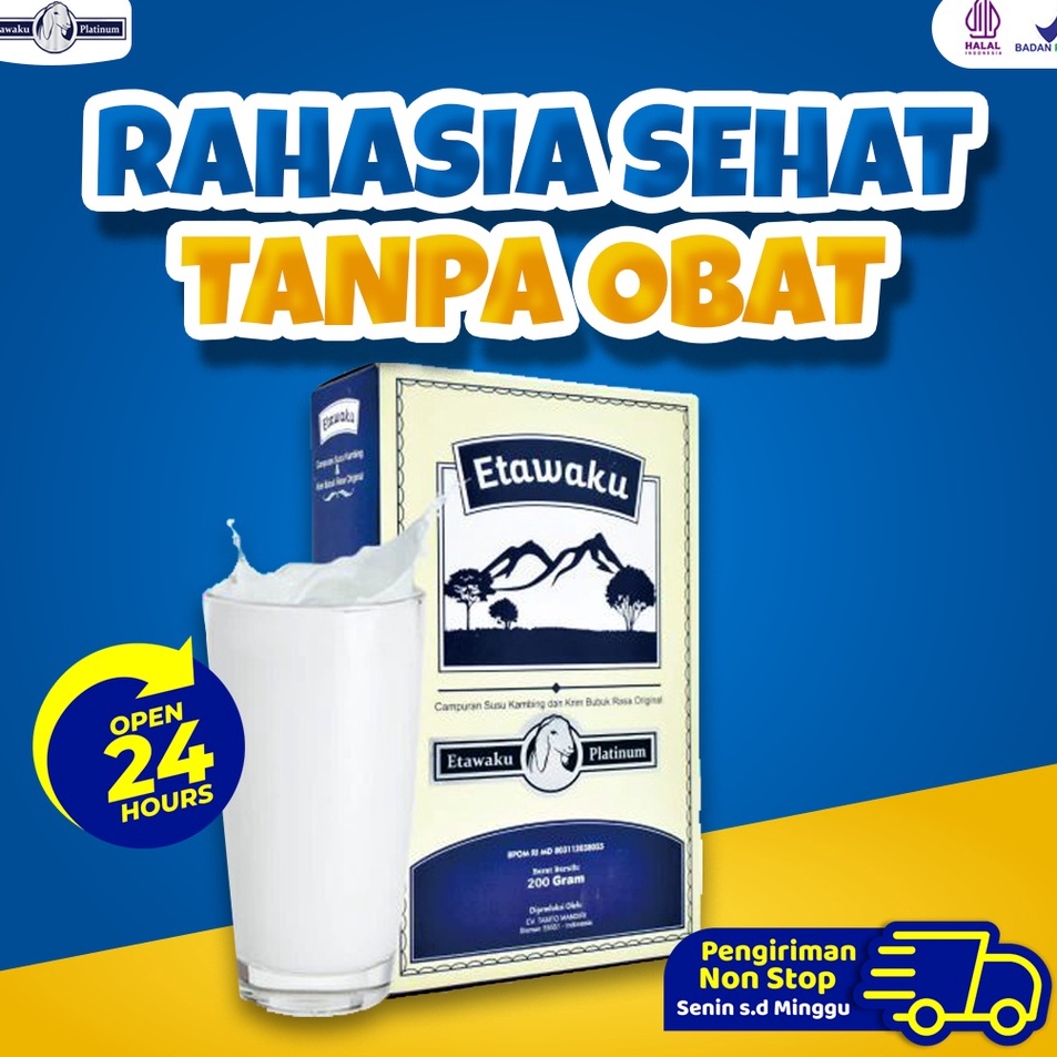 

KODE GBTN Etawaku Susu Kambing Etawa Murni Krimer Bubuk