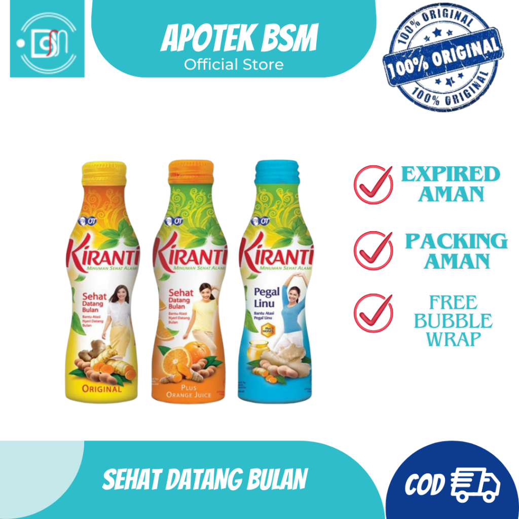 

Kiranti Sehat Datang Bulan Original Mengatasi Nyeri Haid 150 ml