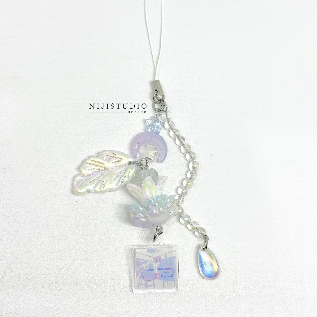 [limited] yoasobi たぶん tabun beaded phone charms╭┉┈◦ೋ•◦❥•◦