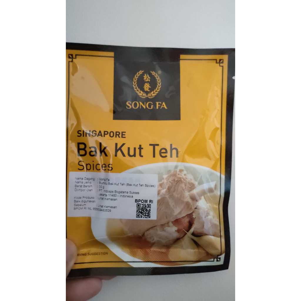 

Bumbu Bak Kut Teh Song Fa Spices 31.8g