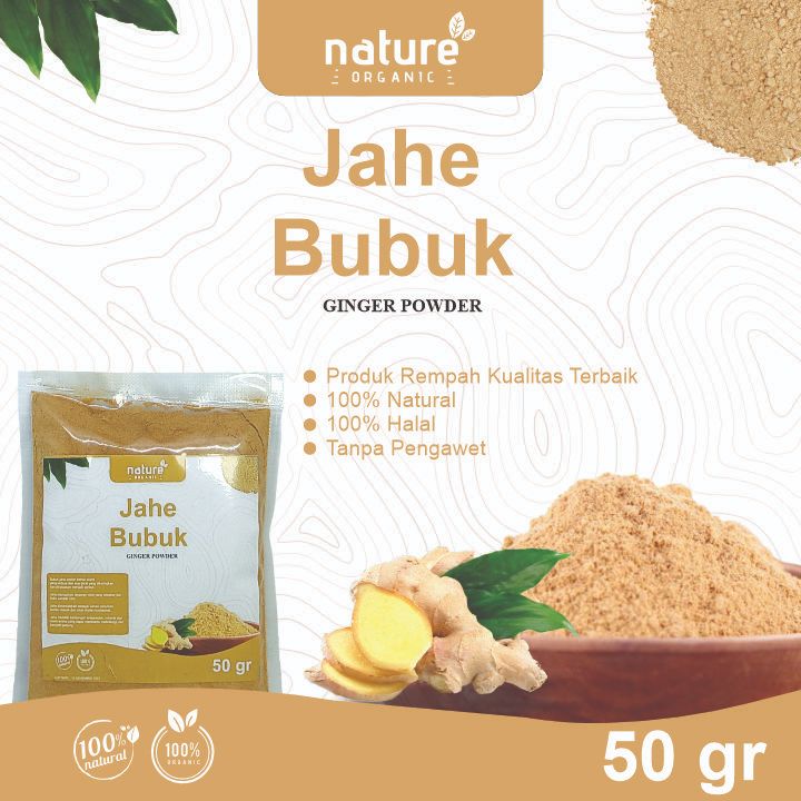 

JAHE BUBUK 50GR ASLI 100% TANPA CAMPURAN | JAHE BUBUK TANPA GULA | NATURE ORGANIC