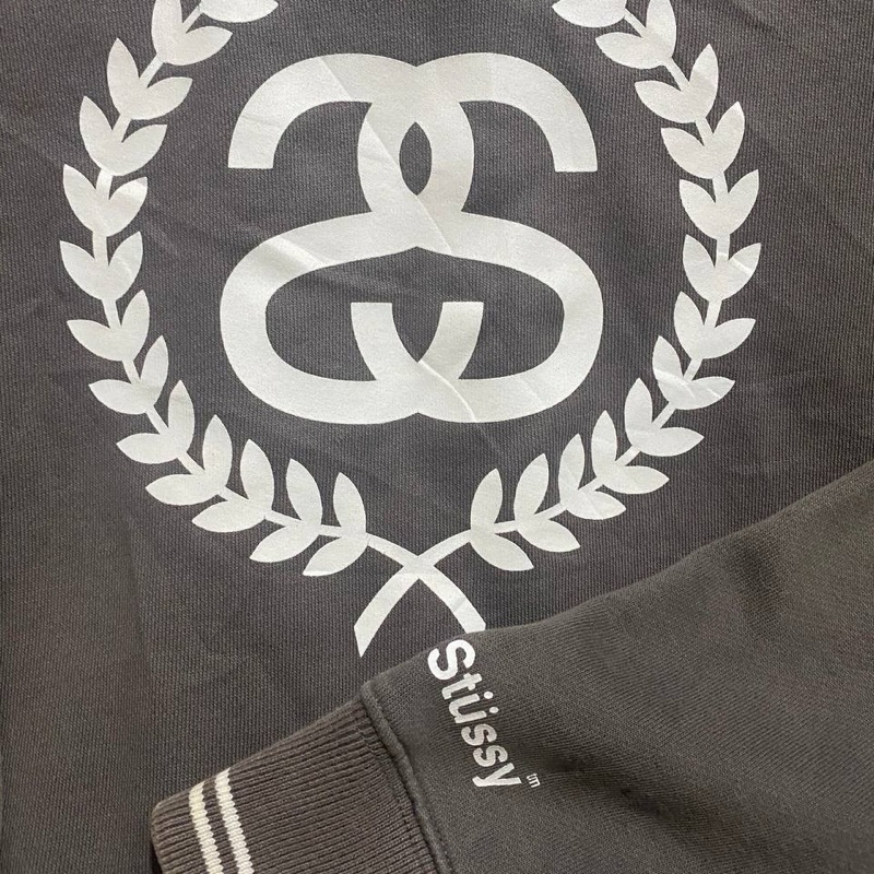 crewneck stussy double S