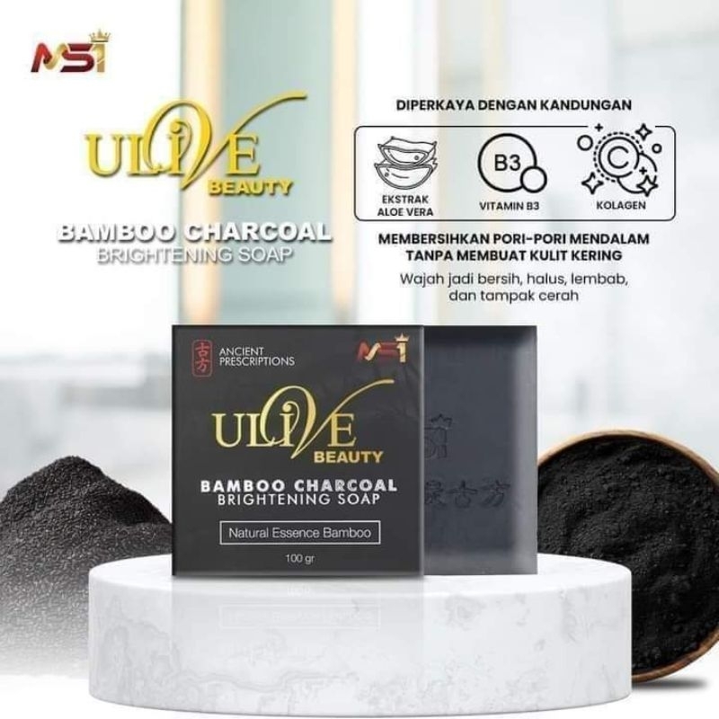ULIVE BEAUTY BAMBOO CHARCOAL 1 pcs