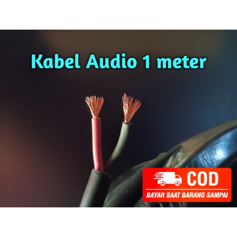kabel audio serabut tebal kabel speaker serabut eceran per meter