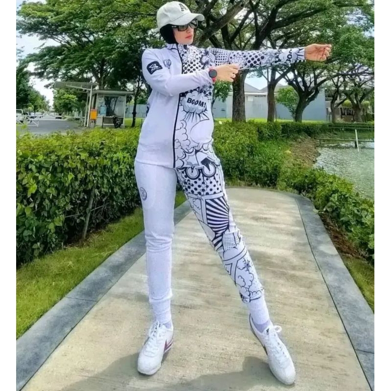 STELAN SENAM SXB CARTOON JACKET AND JOGGER // SXB SPORT INDONESIA // STELAN SENAM // STELAN OLAHRAGA