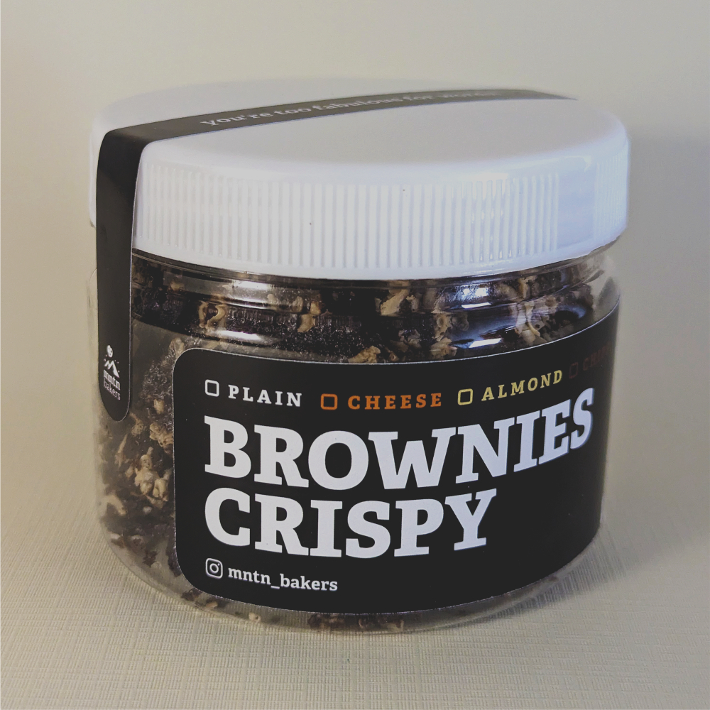 

Brownies Crispy 100gr by MNTNBAKERS