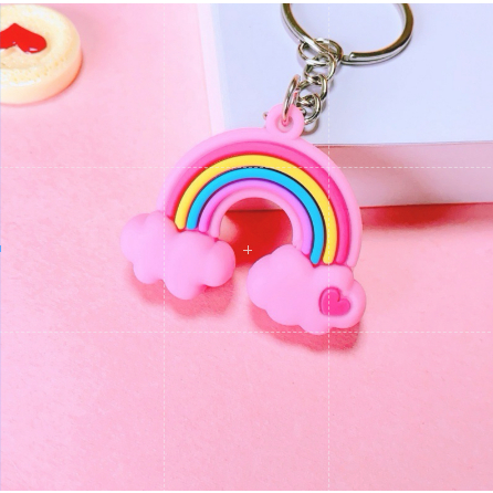 [FAFAFA] Gantungan Kunci Pelangi