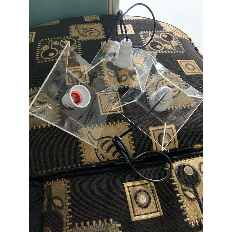 kap lampu /kap lampu gantung minimalis/kap hias akrilik