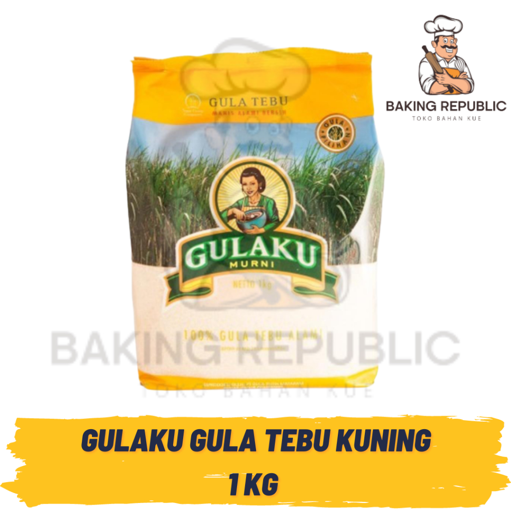 

GULAKU GULA TEBU | 1 KG | KEMASAN KUNING GULAKU