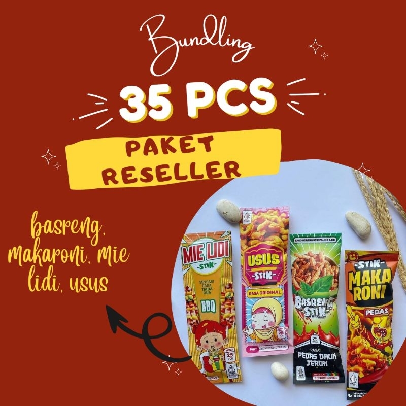 

Paket 35pcs ( BASRENG,MAKARONI,MIE LIDI, USUS)