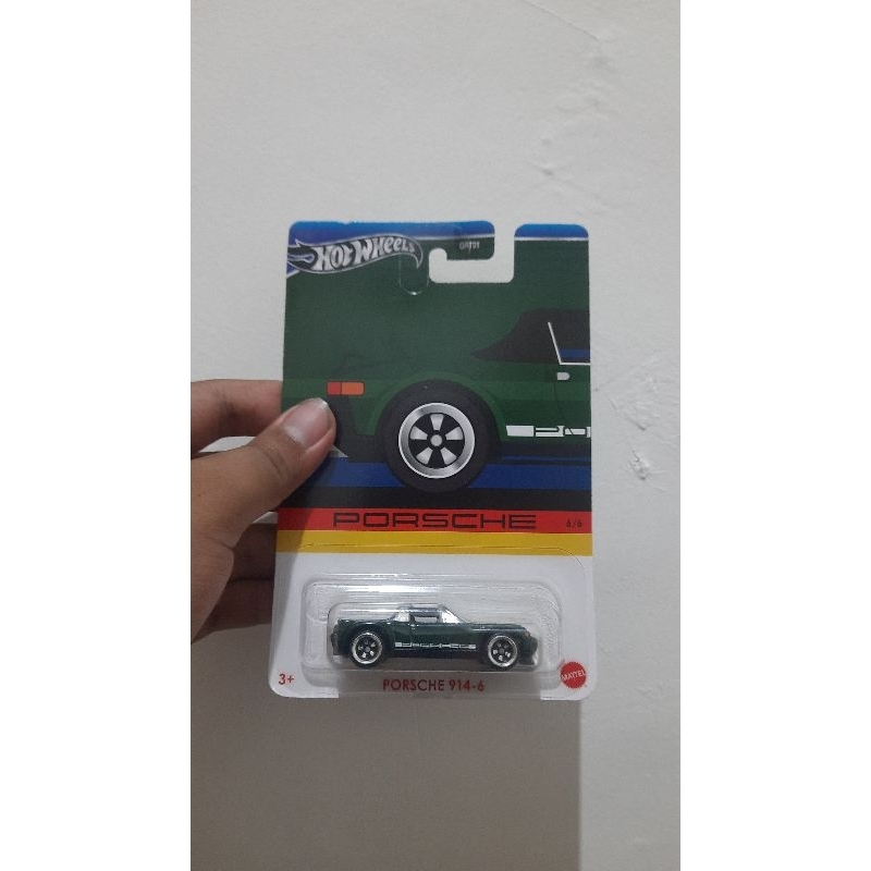 Hot Wheels Porsche 914-6 Hijau (Porsche Edition)