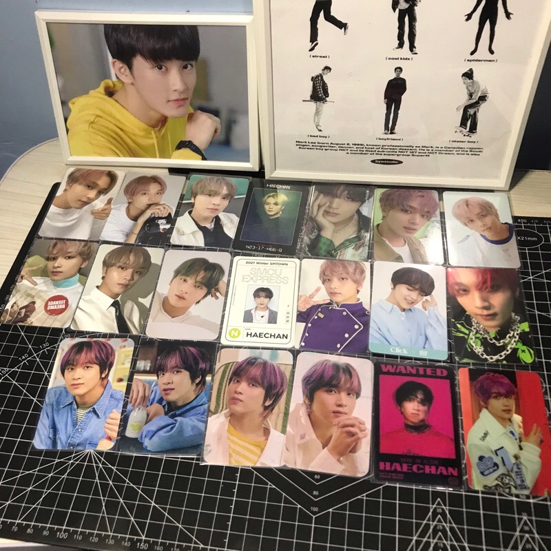 OFFICIAL PC PHOTOCARD HAECHAN NCT DREAM CAFE 127 UNIVERSE SG22 SLOWACID AGENT HOT SAUCE HELLO FUTURE