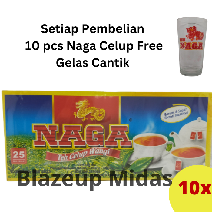 

Teh Naga Celup 10 pcs
