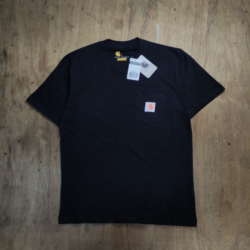 KAOS OVERSIZE CARHARTT POCKET BLACK TEES BESTSELLER