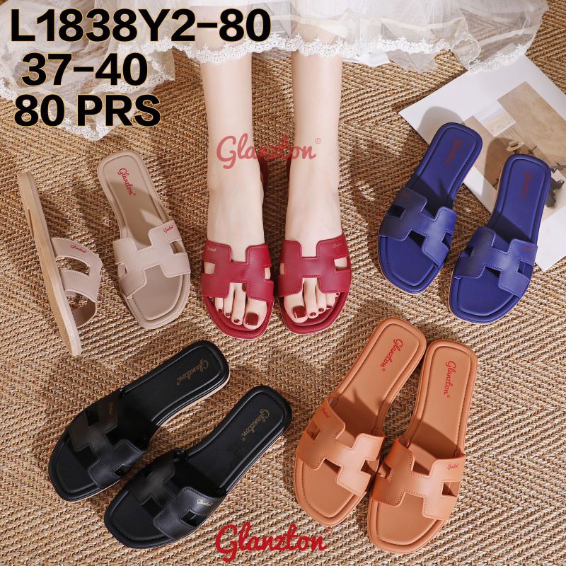 Sendal Jelly Karet Teplek Glanzton L1838 / 8352 VEROTINO