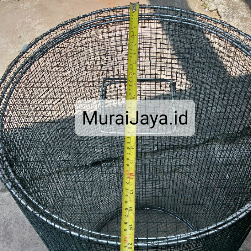 Kandang Umbaran Bulat 50cm (FREE PACKING KAYU) Sledding jungkat-jungkit