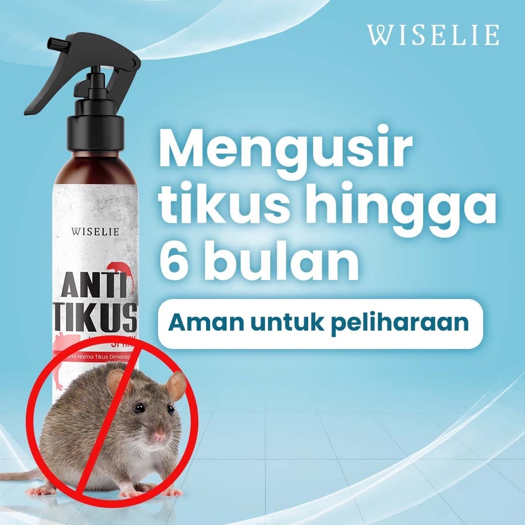 Wiselie Semprotan Pengusir Tikus Alami Obat Pengusir Anti Tikus Ampuh Disinfectant Spray